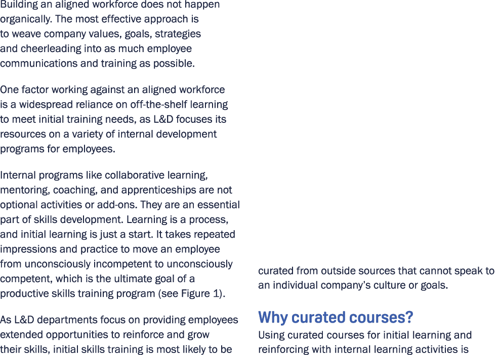 Building an aligned workforce does not happen organically. The most effective approach is to weave company values, go...